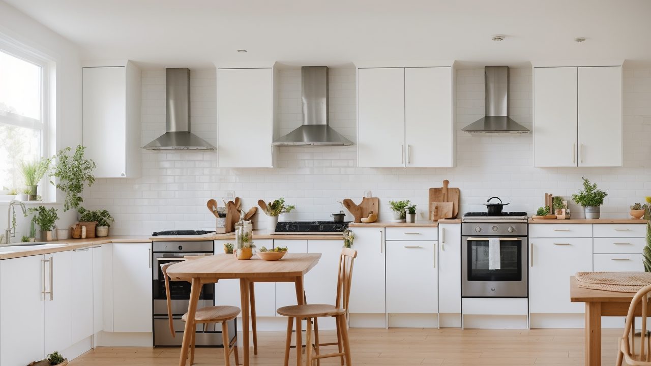 Bright kitchen scene for the Chefs Mate about page