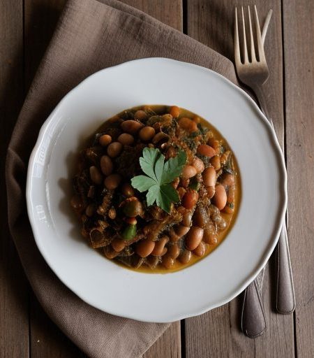 Pot: Vegetable Bean Casserole recipe image