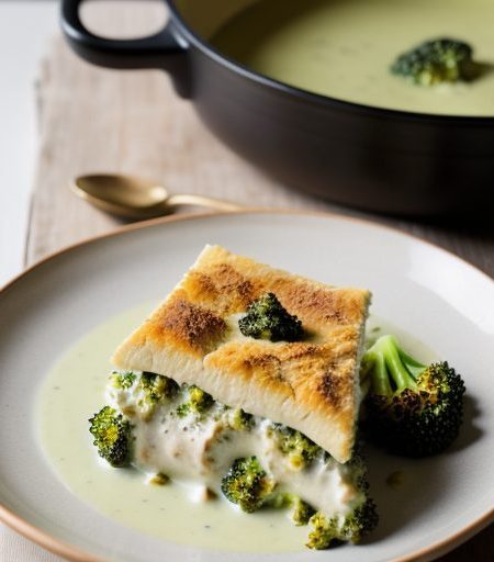 Step Chicken Broccoli Divan recipe image