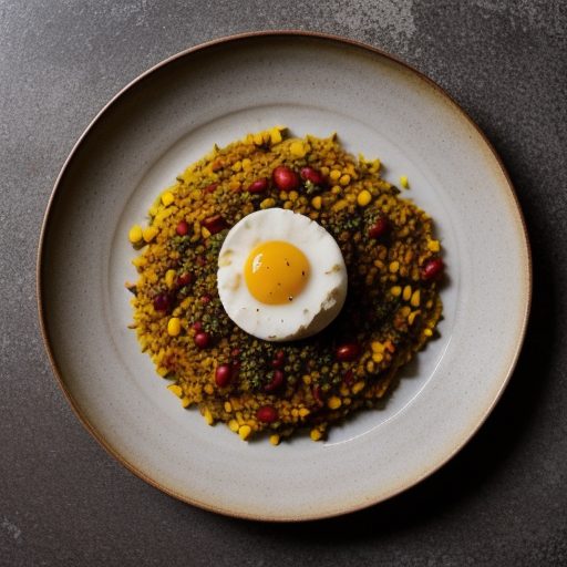 Min: Pepper Corn Paella - Vegetarian Dish recipe image