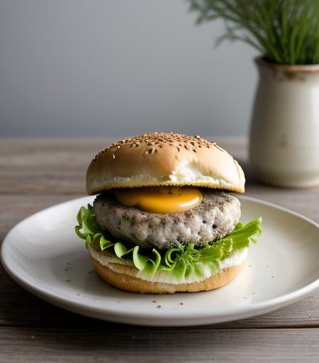 Min: Tuna Burgers recipe image
