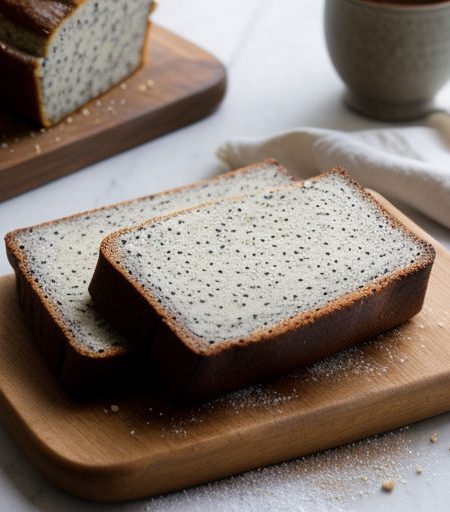 Almond Poppy Seed Bread recipe image