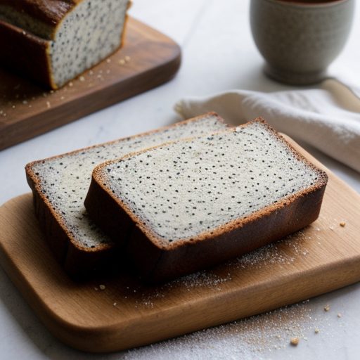 Almond Poppy Seed Bread recipe image