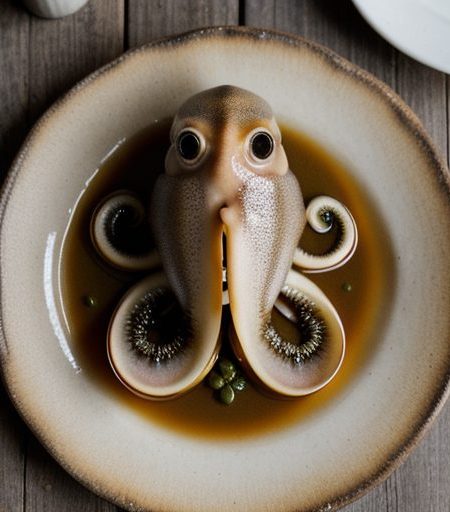 Calamaria Gemista (Stuffed Squid recipe image