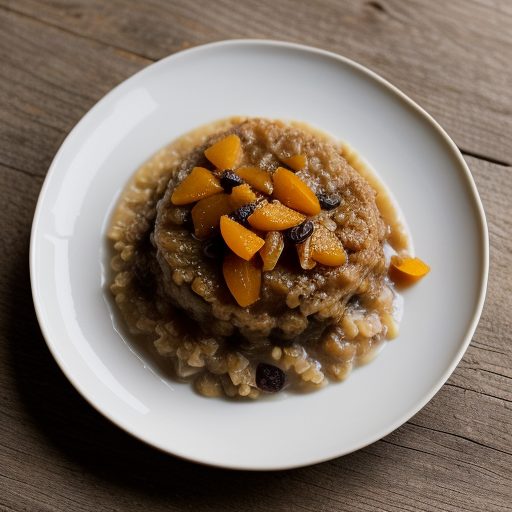 Calcium-Rich: Apricot & Raisin Rice Pudding recipe image