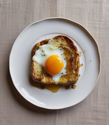 Calcium Rich: Orange French Toast With Honey recipe image