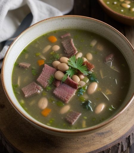 Caldo Gallego (Beef~ Beans & Green Soup~ Gali recipe image