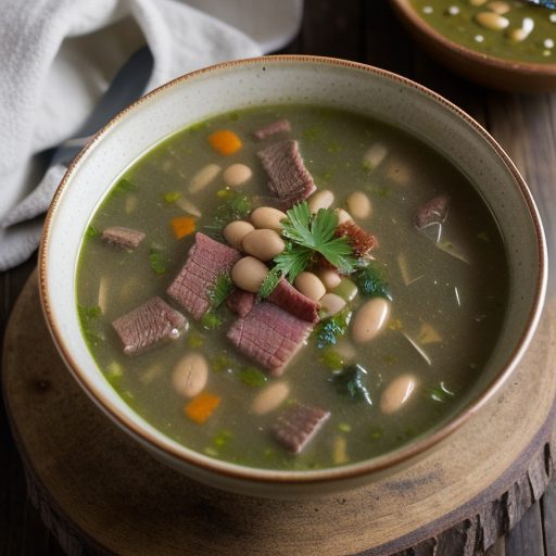 Caldo Gallego (Beef~ Beans & Green Soup~ Gali recipe image