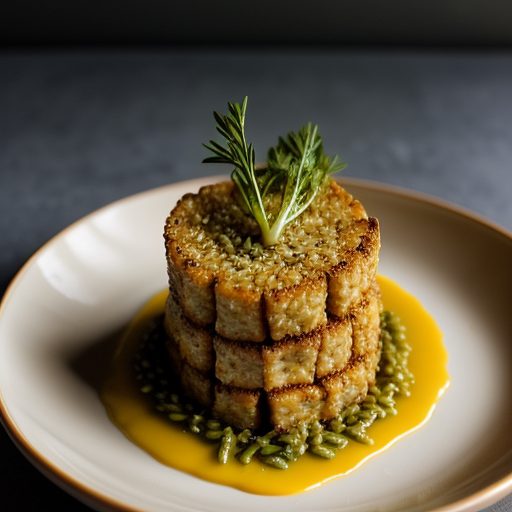 Calfs Feet With Saffron Risotto recipe image