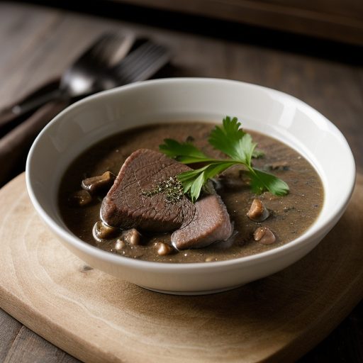 Calf's Liver With Onion Sauce recipe image