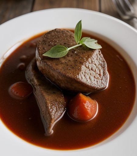 Calf's Liver in Tomatoe & Wine recipe image