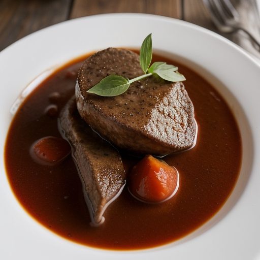 Calf's Liver in Tomatoe & Wine recipe image