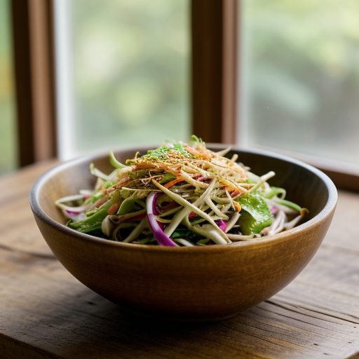 California Bean Sprout Salad recipe image
