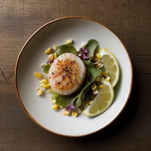California Style-Scallop Salad (3 PTS recipe image