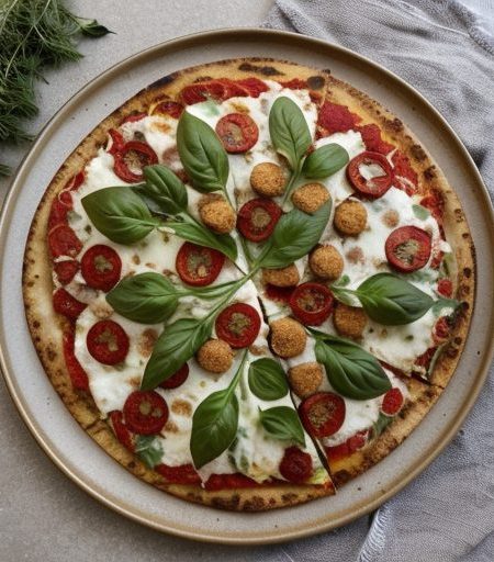 California Vegetable Pizza recipe image