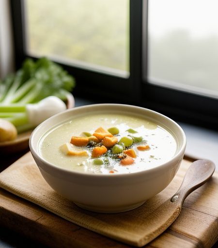 Callfornla Cheese Soup recipe image