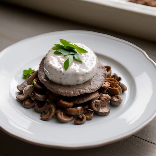 Calves Liver Stroganoff recipe image