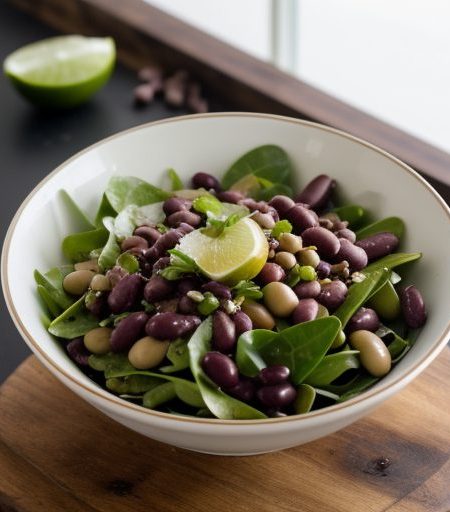 Calypso Bean Salad on Greens (1 PT recipe image