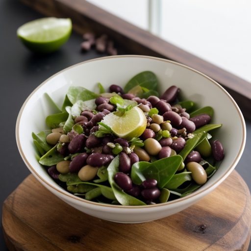 Calypso Bean Salad on Greens (1 PT recipe image