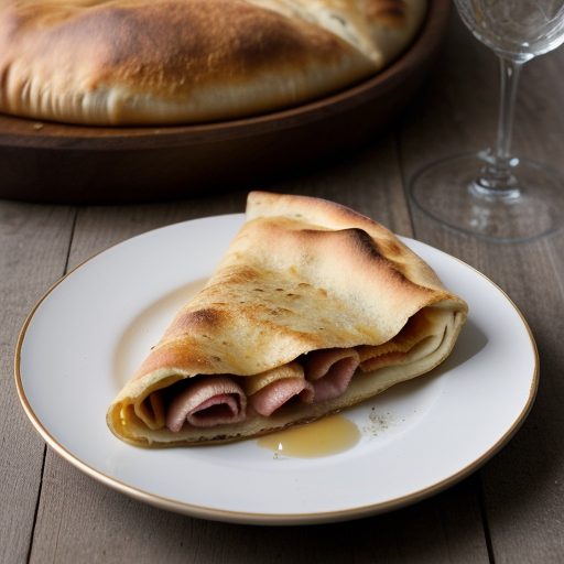 Calzone Alla Napoletana (Ham & Cheese Turno recipe image