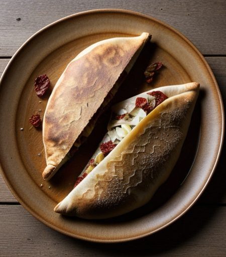 Calzone With Sun-Dried Tomatoes recipe image