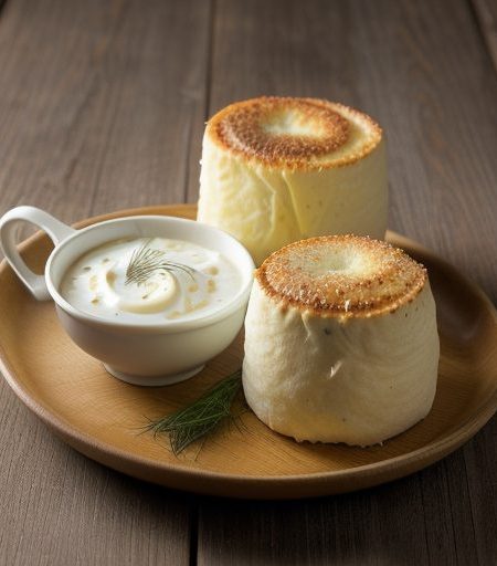 Campbell Soup - Dill Spiked Onion Rolls recipe image