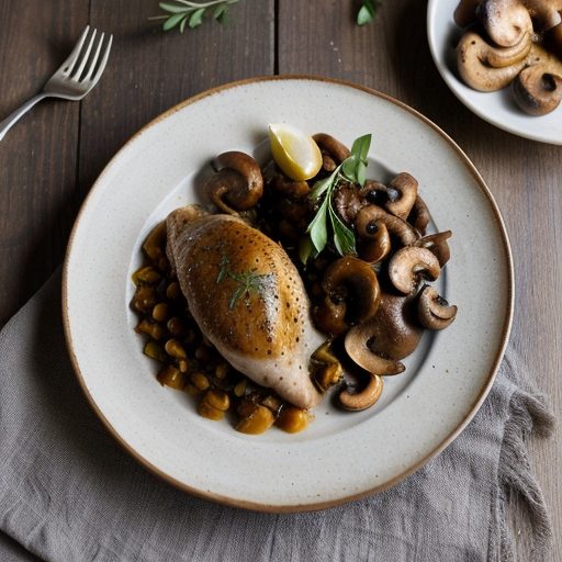 Campbell's Spanish Chicken & Mushrooms recipe image