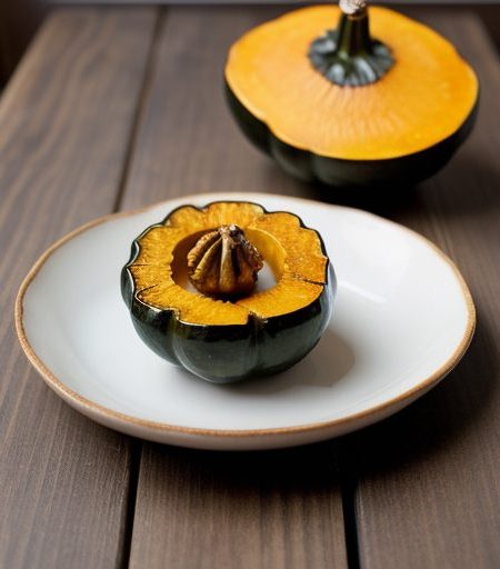 Candied Acorn Squash Rings recipe image