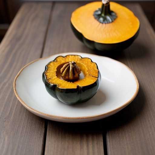 Candied Acorn Squash Rings recipe image