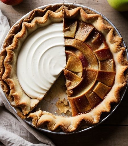 Candied Apple Tart recipe image