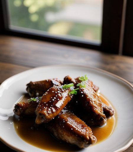 Candied Chicken Wings recipe image
