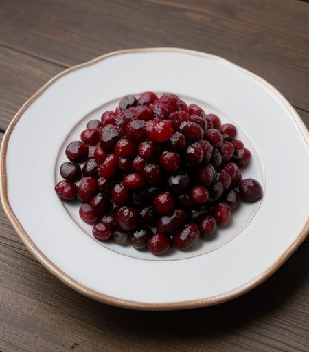 Candied Cranberries recipe image