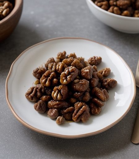 Candied Spiced Walnuts recipe image