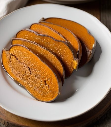 Candied Sweet Potatoes W/Rum Butter Glaze recipe image