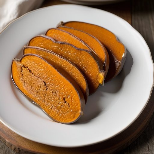 Candied Sweet Potatoes W/Rum Butter Glaze recipe image