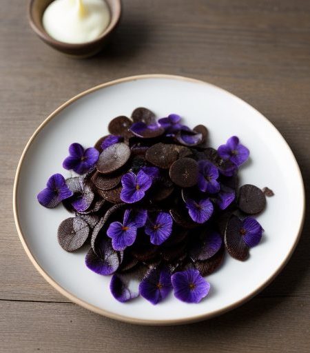 Candied Violets recipe image