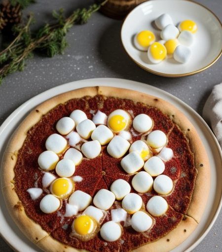 Candy Topped Pizza recipe image