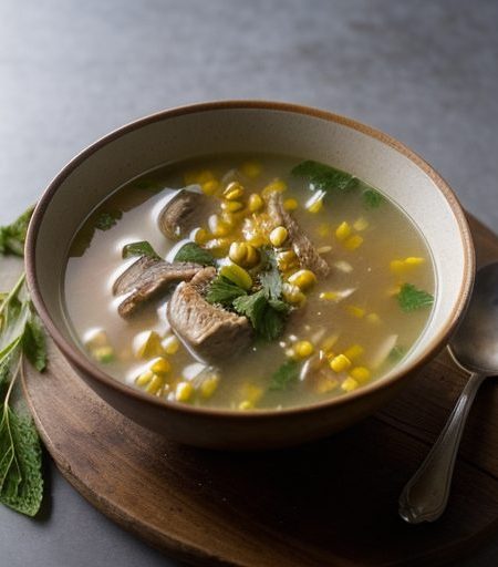 Canja (Chicken Soup, Brazilian-Style recipe image
