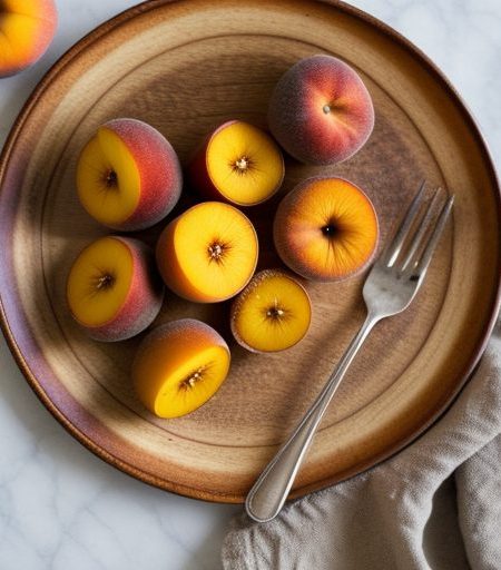 Canned Spiced Peaches From the South recipe image