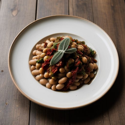 Cannellini Beans With Tomatoes and Sage - House Beautiful recipe image