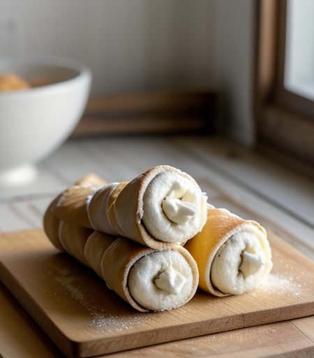 Cannoli (Cream Rolls recipe image