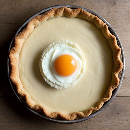 Cantaloupe Cream Pie recipe image