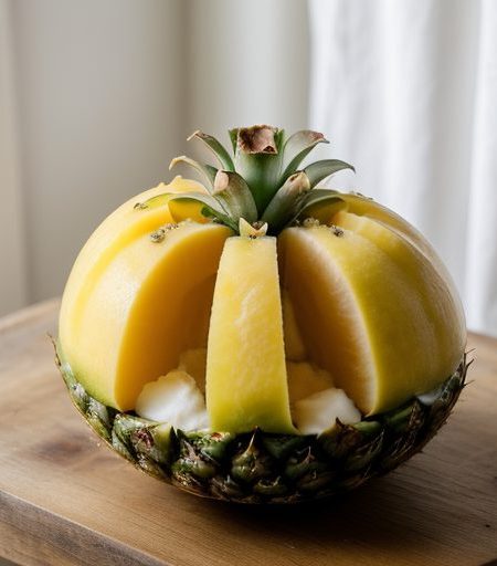 Cantaloupe Fruit Salad recipe image