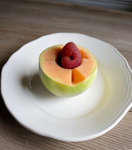 /2 Cantaloupe - Peeled, Seeded and Cubed recipe image