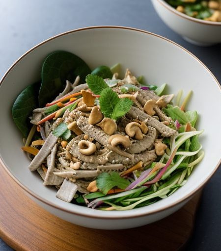 Cantonese Chicken Salad With Cashews recipe image