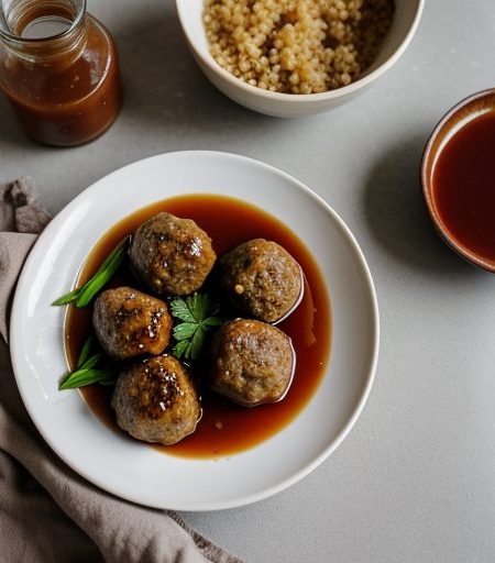 Cantonese Meatballs recipe image