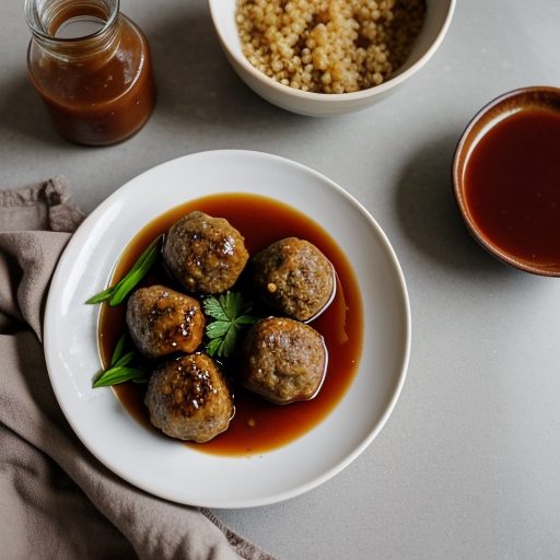Cantonese Meatballs recipe image