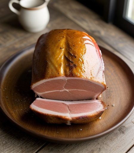 Cape Cod Cranberry Glazed Ham recipe image