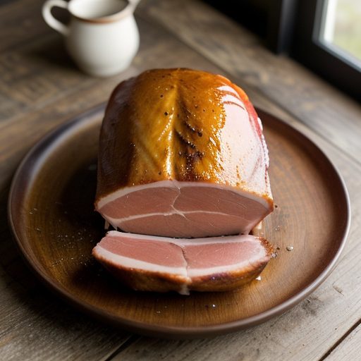 Cape Cod Cranberry Glazed Ham recipe image