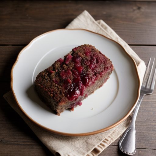 Cape Cod Cranberry Meatloaf recipe image